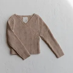Cross Neck Top / Beigeのサムネイル