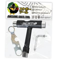 【スケボー T ツール & ポケットツール】ス ケートボード、スケボー、サーフスケート、ロングボード、サフスケ、ロンスケ、スケートボードパーツ、スケートボード部品、クルーザー、ミニクルーザー、カスタム、オイル、工具、WLNTSKATE　メンテナンス