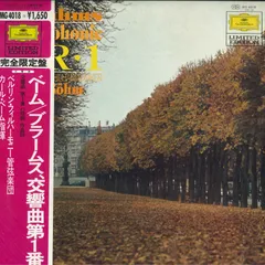 LP カール・ベーム, ベルリン・フィ ブラームス: 交響曲第1番 ハ短調 作品68 MG4018 DEUTSCHE GRAMMOPHON /00260