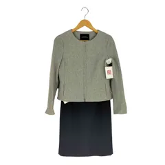 極美品✨グリーンレーベルリラクシング ノーカラー スカート 洗える セットアップ 2025年最新】green label relaxing レディース ビジネス パンツ