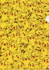 【中古】クリアファイル ピカチュウ(ぎっしり) A4クリアファイル 「ポケットモンスター」
