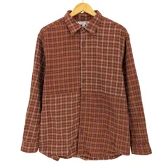 ユニクロジェイダブリューアンダーソン UNIQLO JW ANDERSON 24AW フランネルシャツ/チェック メンズ JPN：L 