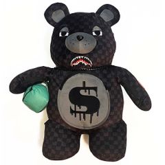 【2025FALL】SPRAYGROUND スプレイグラウンド DRIPPING SHARKS IN PARIS MONEYBEAR BACKPACK ぬいぐるみ型 バックパック リュックサック 鞄 カバン バッグ
