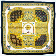 新品未使用　エルメス　HERMES CIELS BYZANTINS 大判スカーフ ginzaparis2_219-21416