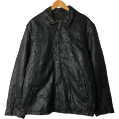 古着 90年代 コロンビア Columbia スイングトップタイプ 中綿入り レザーブルゾン メンズXXL相当 ヴィンテージ/eaa578906