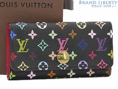 ルイヴィトン モノグラム マルチカラー 村上隆限定 ミュルティクレ4 楽天市場】LOUIS VUITTON/ヴィトン LV × TM ポルトフォイユ ルー