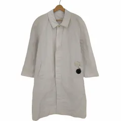 コムデギャルソンオム COMME des GARCONS HOMME 80-90s archive ワッシャー加工パワーショルダー  比翼ステンカラーコート メンズ JPN：M のサムネイル