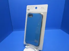 ハイブリッド ケース カバー  ブルー iPhoneSE（第3世代）（第2世代） iPhone8 iPhone7 耐衝撃・ストラップホール有  TPU・ポリカーボネート