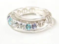 STAR JEWERLY アクリルリング9号 スタージュエリー アクリル リング シルバー 星 - メルカリ