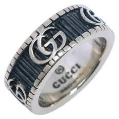 GUCCI グッチ Gモチーフ シルバー925 リング 12号 ヴィンテージ Brandol / GUCCI グッチ 指輪 イーグルヘッド リング 12号