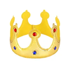 iplusmile 王冠 コスチューム用 誕生日 パーティー 贈り物 50-58cm調整可（59×12 cm）