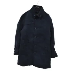 NICOLE CLUB FOR MEN (ニコルクラブフォーメン) ウールライクショートコート ネイビーのサムネイル