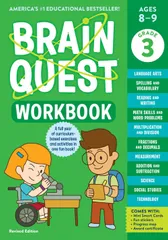 【訳ありお買い得品】人気　新品未使用☆Outlet☆ アウトレット　送料込　Brain Quest Workbook:  Grade 3 (Revised Edition)　☆大人気☆　ブレインクエスト　解答付き　小学生　英語教材　３年生　４年生　オールカラー