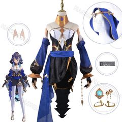 雷電影(雷電将軍) コスプレ　フルセット Amazon.co.jp: [SUQ] 原神 コスプレ 雷電将軍 コスプレ衣装