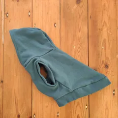 フード付きタンクトップ（ブルー）