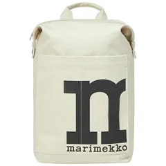 新品 マリメッコ Marimekko リュックサック ソリッド Mono Backpack コットン
