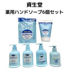 よく見る「芸能人が愛用 新品未使用】資生堂 薬用ハンドソープ 本体250ml×4 詰替230ml×2 衛生日用品