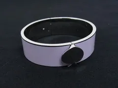 ■極美品■ kate spade ケイトスペード バングル ブレスレット アクセサリー レディース パープル系×シルバー系 DH6502