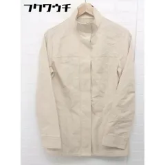 ◇ INDIVI インディヴィ ジップアップ ジャケット サイズ38 ベージュ系 レディース  【中古】 【1108270001808】