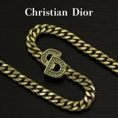 Christian Dior クリスチャンディオール CDロゴ ブレスレット ゴールド　ジャンク品　レディース