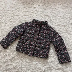☆★訳あり★☆【POLO RALPH LAUREN】ポロ ラルフローレン 花柄 フラワー ダウンジャケット キッズ 3/3T レディース 女の子