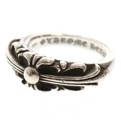 クロムハーツベイビークラシックダブルフローラルリング22K 18号