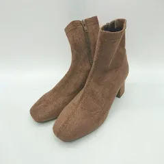 ■ ⊆ オリエンタルトラフィック サイドファスナー付き　シック系 ショートブーツ サイズM レディース E  【1505220003446】