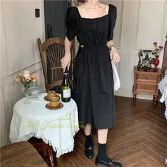 ワンピース 夏 レディース 春 きれいめ 半袖 無地 エレガント 韓国ファッション 着痩せ ロング丈 カジュアル 激売れ 通勤 謝恩会 成人式 同窓会 女子会 卒業式#cupload278408