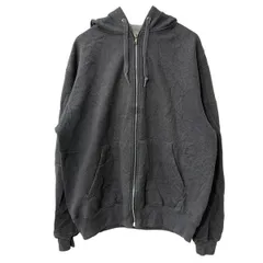 Champion ロゴスウェット パーカー M グレー チャンピオン ジップアップ フーディー トップス 古着卸 アメリカ仕入 a708-5722