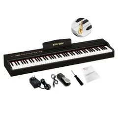 早い者勝ち 新品未使用 KIMFBAY 電子ピアノ 88鍵盤 卓上 木製 Amazon | KIMFBAY 電子ピアノ 88鍵盤 木製 電子ピアノ アップ