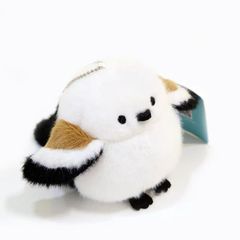 ふくふくシマエナガ シマちゃん ボールチェーン付き 10cm 手のひら サイズ しまえなが ぬいぐるみ キーホルダー バッグチャーム シマエナガ 鳥 とり トリ ぬいぐるみ ぬい グッズ 北海道 かわいい おもちゃ 誕生日 インスタ映え クリスマス クリスマス