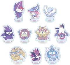 【新品】アクリルスタンド・アクリルパネル 【BOX】アクリルぷちスタンド 遊☆戯☆王デュエルモンスターズ×サンリオキャラクターズ 01.コラボイラスト