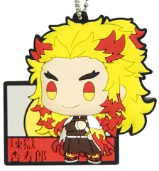 【中古】雑貨 煉獄杏寿郎 ぷくっとラバーマスコット ちょこのっこ 「一番くじ 鬼滅の刃～黎明に刃を持て～」 G賞