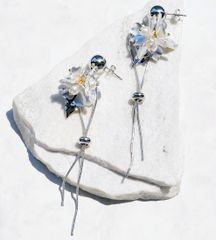 【amplis / アンプリス】daisy pierce -Silver-  /  ピアス フラワー シルバー