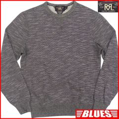 傑作】RRL 究極のヴィンテージ加工 両V クルーネック スウェット S