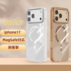 iPhone17 스마트 폰 케이스 투명 iphone17 케이스 즉시 구입 OK 클리어 케이스 미끄럼 방지 iphone17PRO iphone17PROMAX iphone17AIR 얇은 MagSafe 대응 xzzhang655