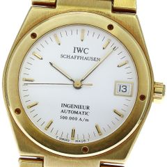 【IWC SCHAFFHAUSEN】IWC インヂュニア K18YG デイト IW351816 自動巻き メンズ 腕時計_733239