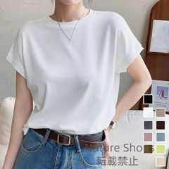 【新品未使用】フレンチスリーブ 半袖 Tシャツ 韓国風 lycp176
