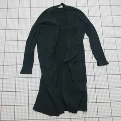 ◇ ⊇ Simplicite シンプリシテェ ストライプ柄 長袖 カーディガン サイズ表記なし ブラック系 レディース E  【1509100025634】