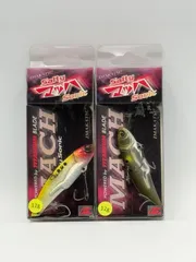 IMAKATSU Salty "MACH" Sonic  イマカツ ソルティーマッハソニック 12g　クラウンシャッド　メッキグリーンバックアユ　2個セットのサムネイル