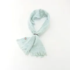 ☆ ブルー ☆ たおるマフラー ミニ マフラー レディース 小さめ ストール スカーフ 今治 タオル たおる 今治タオル UVカット タオルマフラー マフラータオル スポーツ ジム 吸水 速乾 綿100% コットン ガーゼ レディース おしゃれ