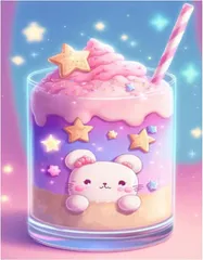 SENTO JONA(セントジョナ) ダイヤモンドアート アートパネル 四角いビーズ キット ビーズアート 手芸キット ダイヤモンドペインティング スクエア 30x40cm(12)