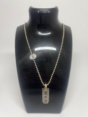ティファニー ネックレス アトラス ドッグタグ ローマ数字 シルバー925 メンズ レディース