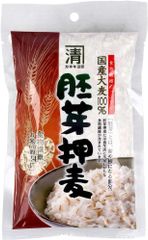 カネキヨ印　国産大麦100％　胚芽押麦200g　賞味期限25.11.24