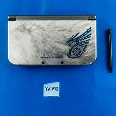 ◇YK356【動作OK】Nintendo New 3DSLL モンスターハンター4G スペシャルパック仕様 モンハン コラボ商品 ニンテンドー 任天堂 オリジナルデザイン オリジナルカラー 限定品 限定カラー 限定デザイン 携帯型ゲーム機 第7世代