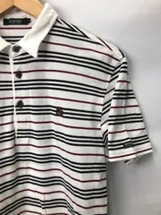 Burberry BLACK LABEL ボーダーポロシャツ　サイズ2　BMV03-901-01 三陽商会　06052109　01