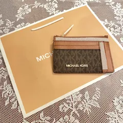 匿名配送！◆MICHAEL KORS◆マイケルコース パスケース 定期入れ