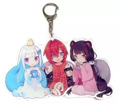 さんばかアクリルキーホルダー にじさんじ（戌亥とこ、アンジュ、リゼ