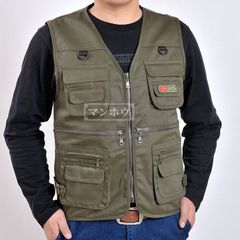 ミリタリーベスト ベスト 釣り ベスト メンズ 迷彩 ミリタリー トップス お釣り 登山服 カメラマン 作業服 登山 旅行 徒歩 撮影用 多機能 DF6D357