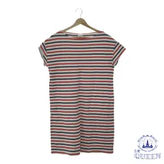 ☆美品☆ ORCIVAL オーシバル トップス Tシャツ 半袖 ボーダー カジュアル レディース ホワイト F フランス製 901-3291 送料無料 古着